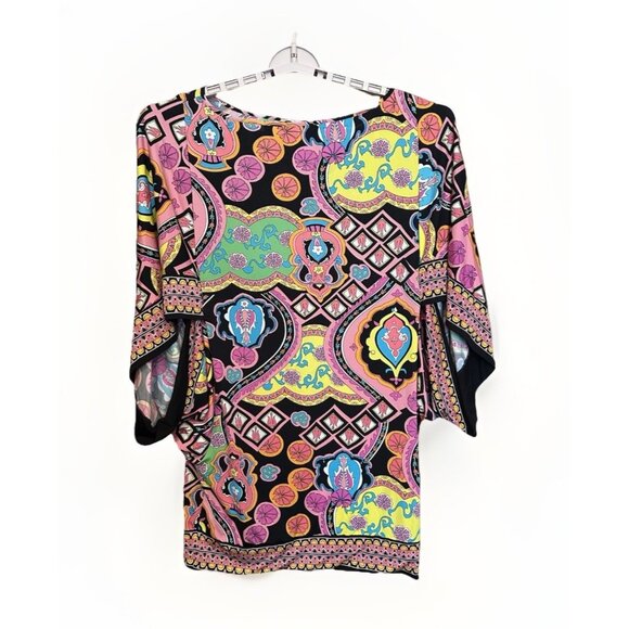 Trina Turk Cover Up Tunic sz M Medium Summer Multicolor Dress - Picture 1 of 3
